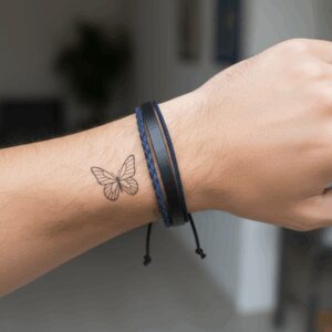 دستبند چرمی زنانه مردانه مدل DERI 800