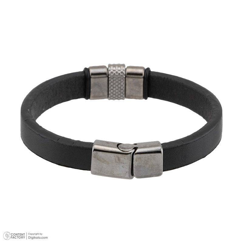 دستبند چرمی مردانه مدل DERI 812