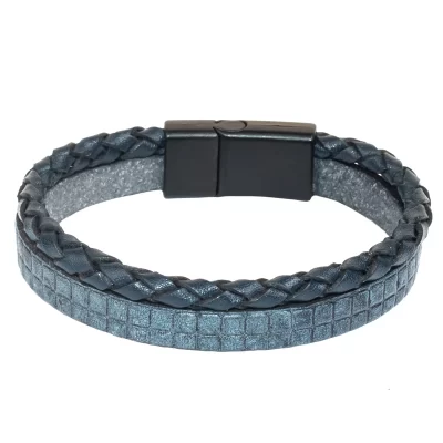 دستبند چرمی مردانه مدل DERI 864