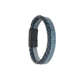 دستبند چرمی مردانه مدل DERI 864