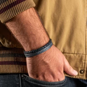 دستبند چرمی مردانه مدل DERI 864