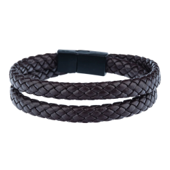 دستبند چرمی مردانه مدل DERI 900